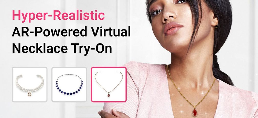 Технологии моды: теперь потребители могут виртуально примерить 3D-ожерелья