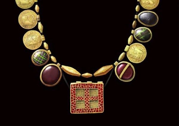 Ожерелье «Сокровище Харпола»: компьютерная визуализация того, как оно выглядело