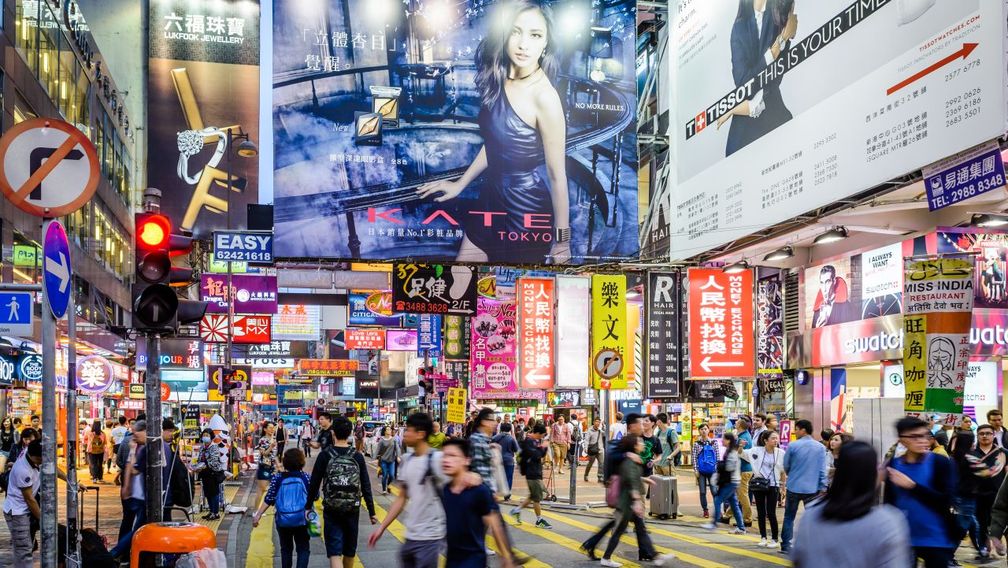Восстановление розничной торговли в Гонконге