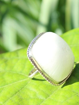 кольцо с агатом 