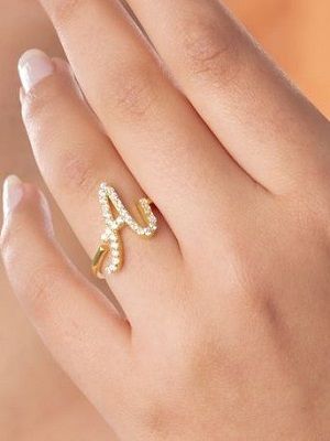 Кольца с буквами