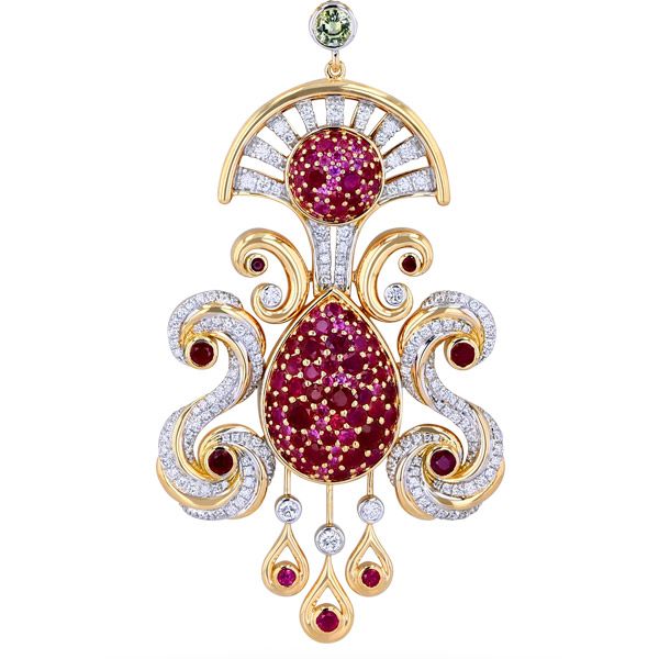 Брошь Majestic Qajar от Toktam