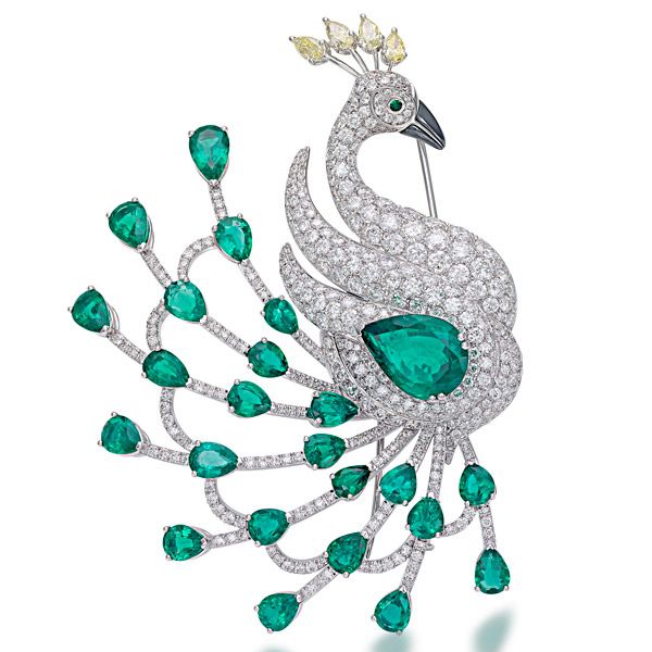 Брошь Picchiotti Masterpieces Peacock от Picchiotti 