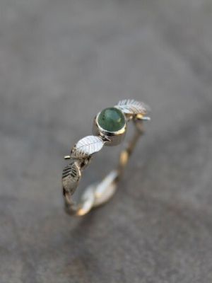 кольцо с авантюрином