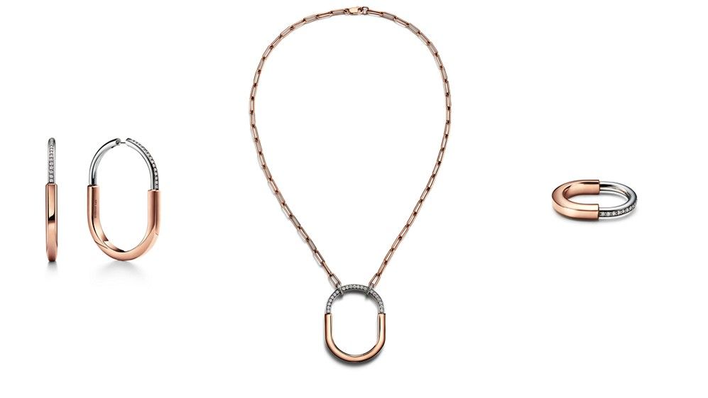 Серьги, подвеска и кольцо Lock от Tiffany & Co.