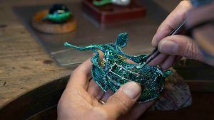 Броши Spring Cardamom от Синди Чао Броши Spring Cardamom от Синди Чао