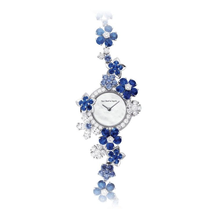 Часы высокого ювелирного искусства Folie des Prés от Van Cleef & Arpels