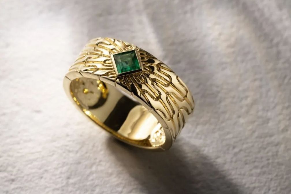 Кольцо Radial из коллекции Golden Hour
