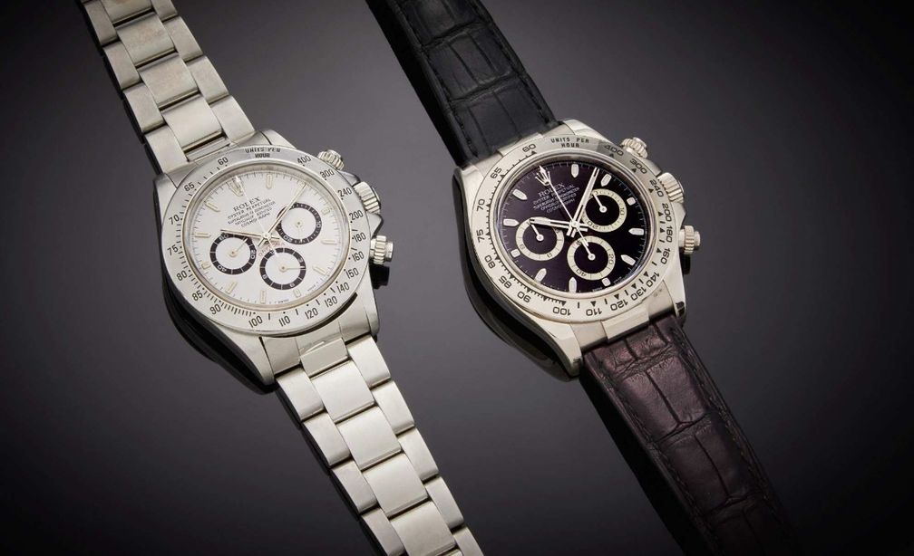 Часы Rolex Zenith Daytona (слева) и Rolex Daytona