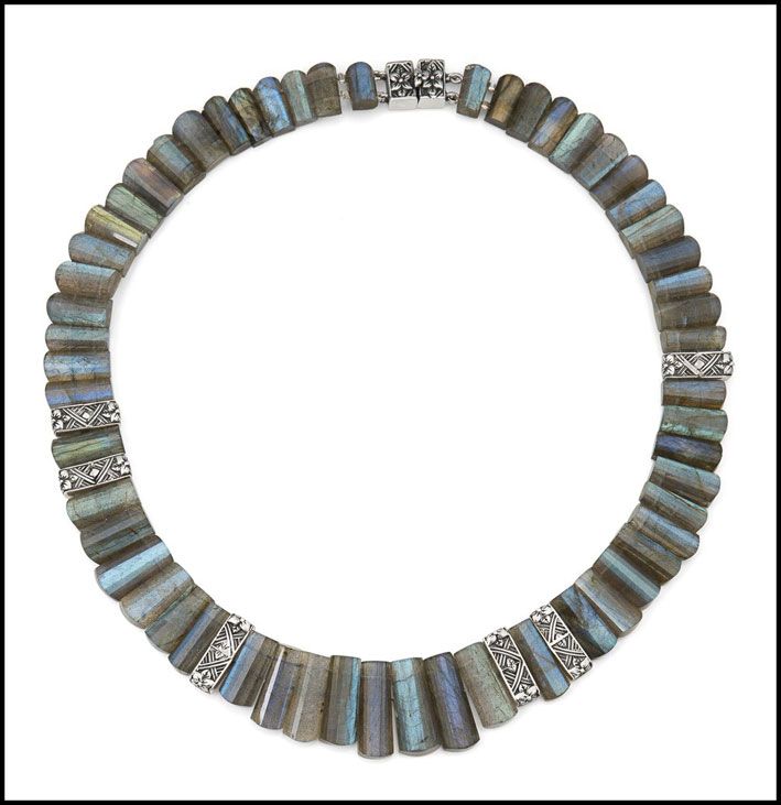 Ожерелье из лабрадорита от Stephen Dweck 