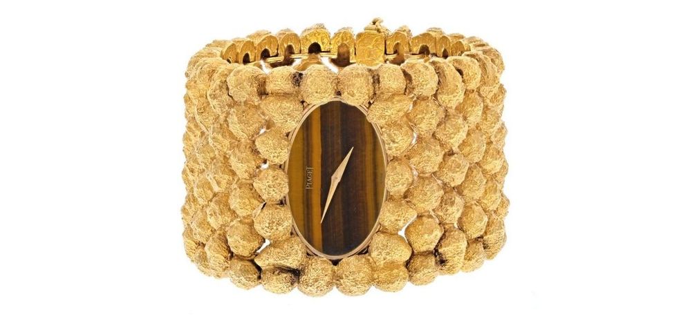 Часы Piaget Gold Nugget – воплощение стиля 1970-х годов