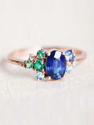 С какими камнями идеально сочетается азурит