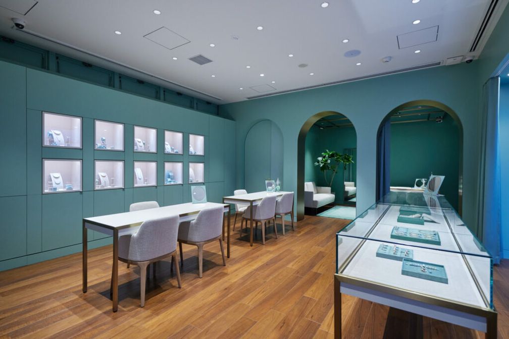 Интерьер флагманского магазина Fope в Токио