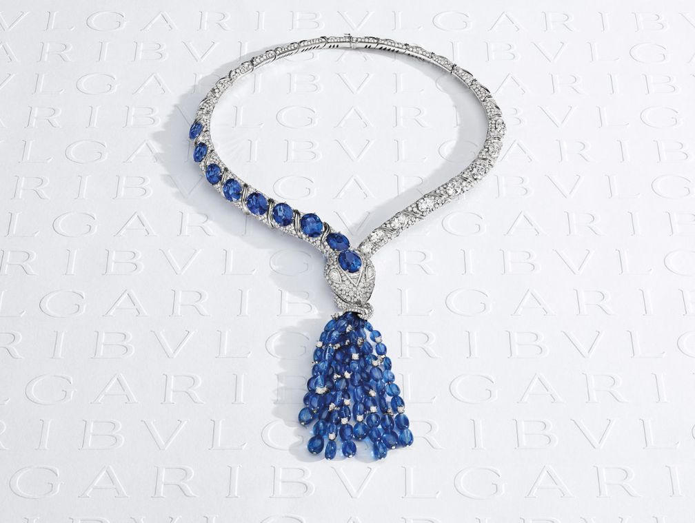 Колье Mediterranean Sapphire Serpenti Колье Mediterranean Sapphire Serpenti