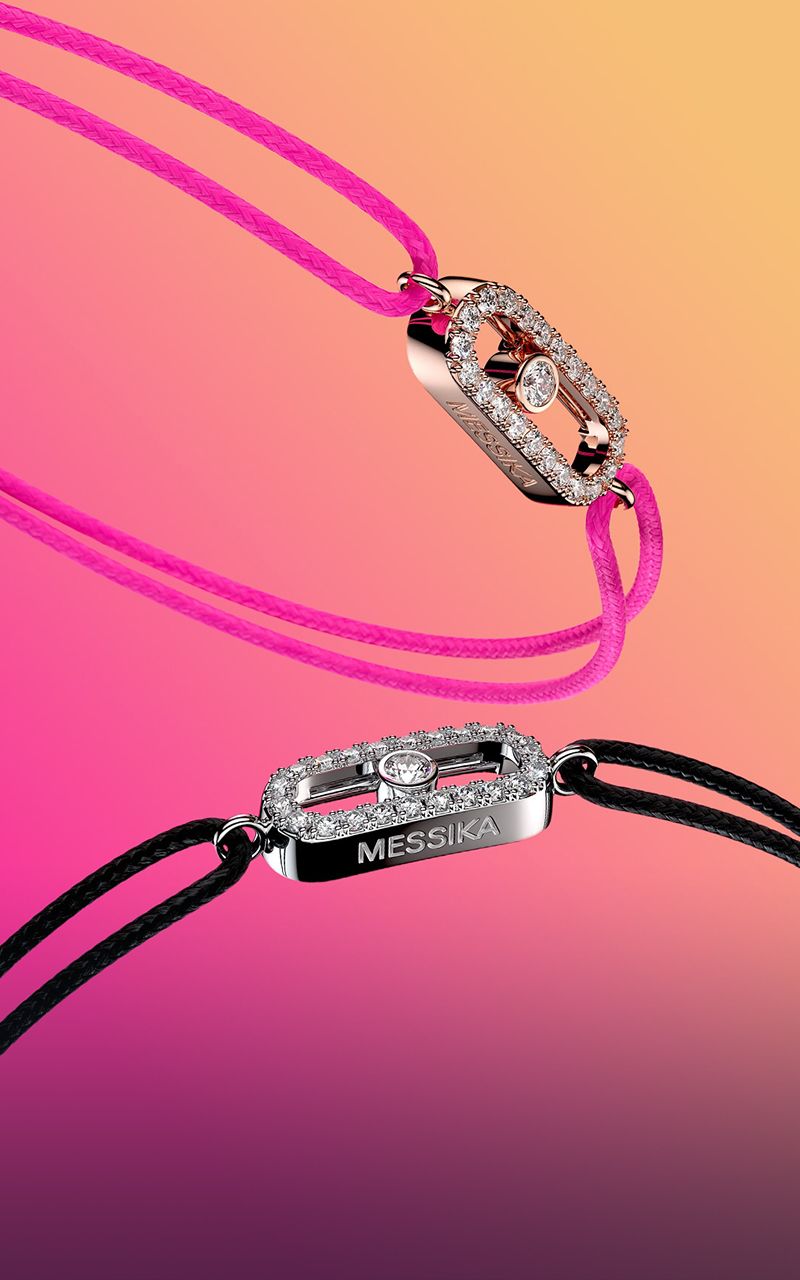 Messika представляет новый браслет-шнурок Move Uno с золотом и бриллиантами