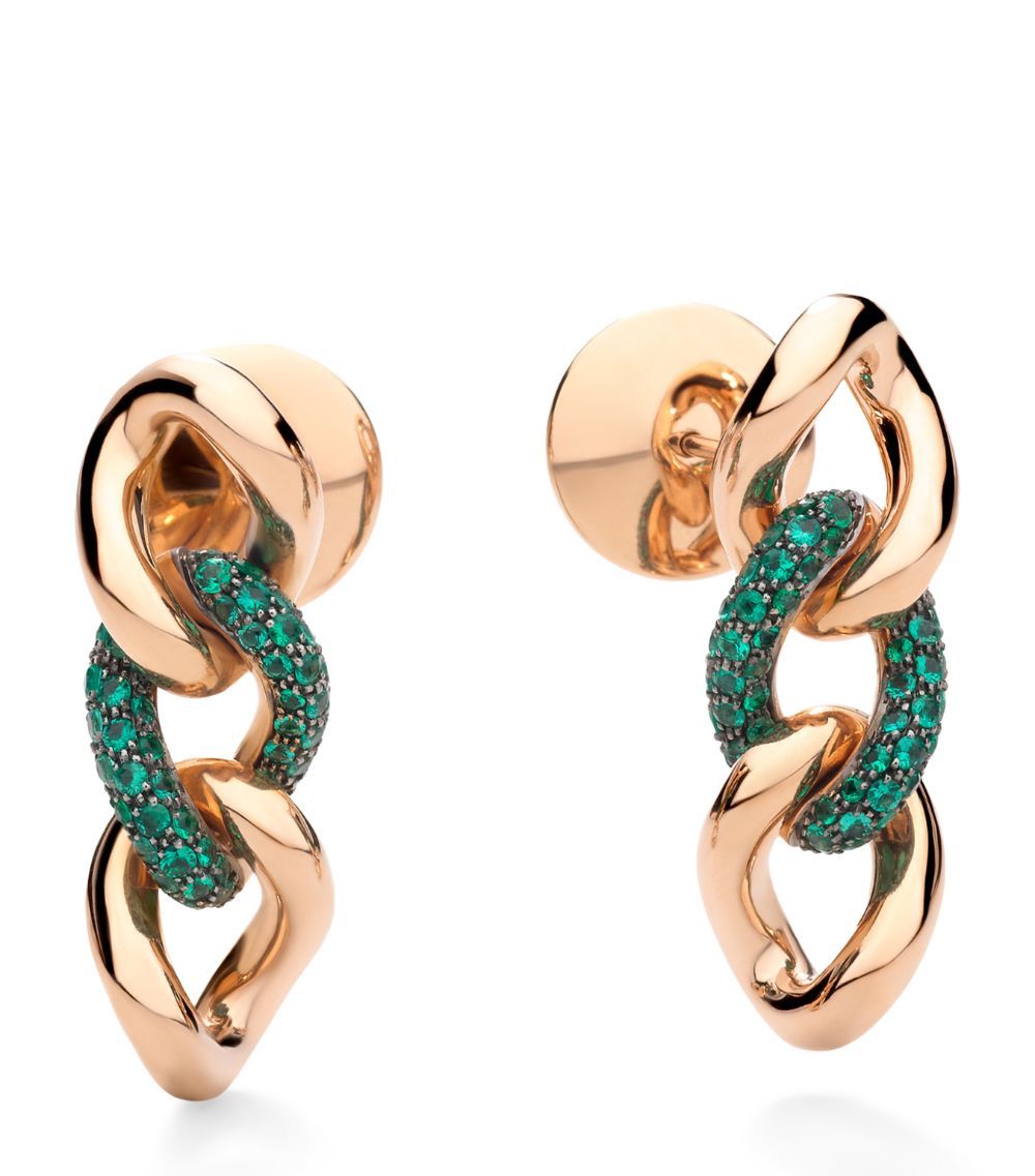 Капсульная коллекция Catene от Pomellato из розового золота с изумрудами Капсульная коллекция Catene от Pomellato из розового золота с изумрудами