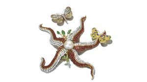 Брошь Сальвадора Дали продана на аукционе Christie’s почти за 1 миллион долларов Брошь Сальвадора Дали продана на аукционе Christie’s почти за 1 миллион долларов