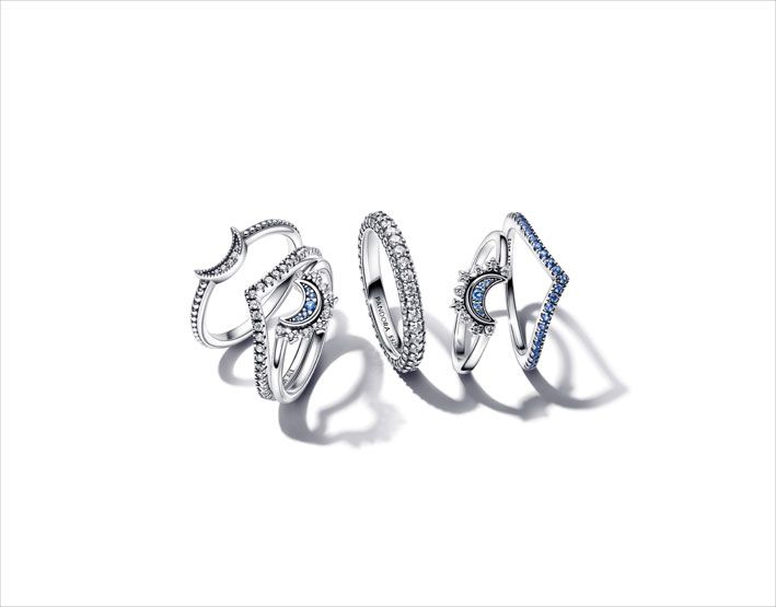 Серебряные кольца Pandora Moments Серебряные кольца Pandora Moments