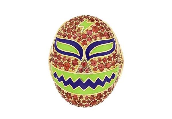 Кольцо с маской Smile Кольцо с маской Smile