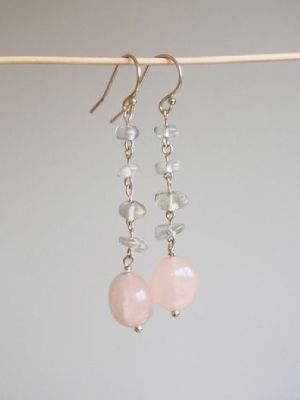 Серьги с персиковым авантюрином: какие бывают, как выбрать и носить