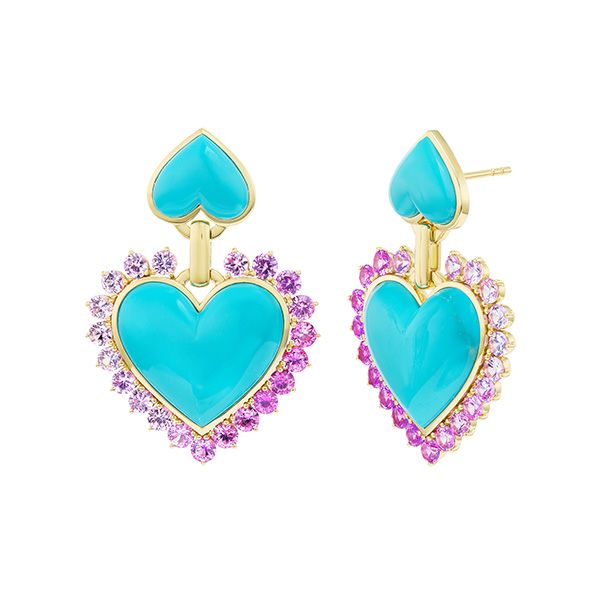 Серьги Queen of Hearts от Emily P. Wheeler Серьги Queen of Hearts от Emily P. Wheeler