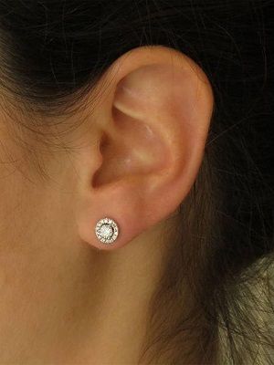 Золотые серьги