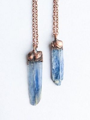 кианит подвески