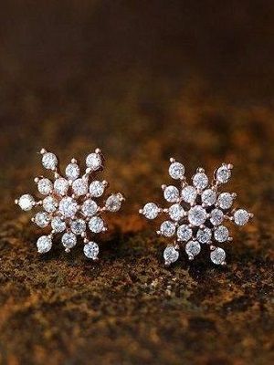 Золотые серьги