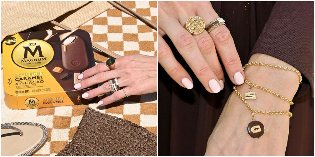 Украшения Стефани Готлиб, вдохновленные мороженым Magnum