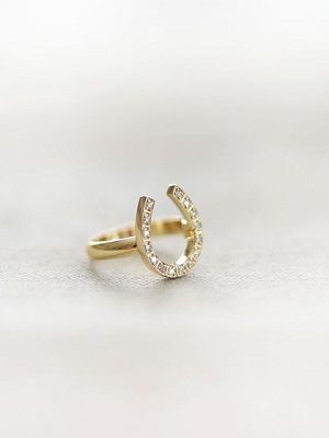 кольцо в форме подковы