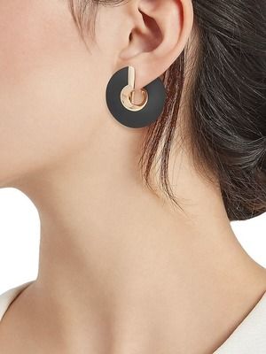 серьги с гагатом