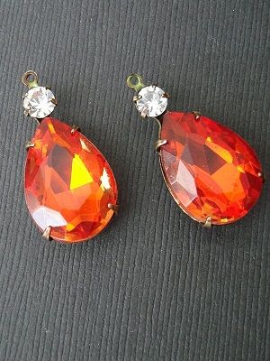 серьги с гиацинтом