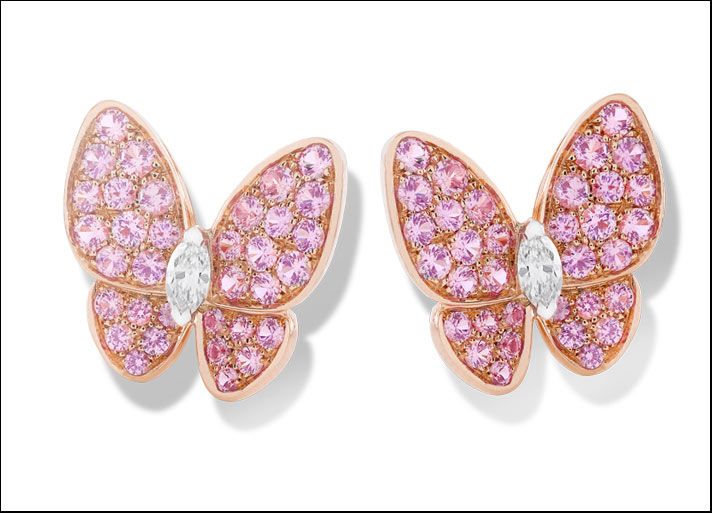 Серьги Papillons от Van Cleef & Arpels Серьги Papillons от Van Cleef & Arpels