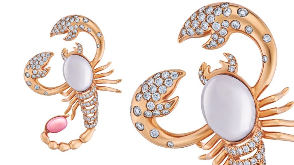 Украшения от бренда DeGem с розовым жемчугом конк Украшения от бренда DeGem с розовым жемчугом конк