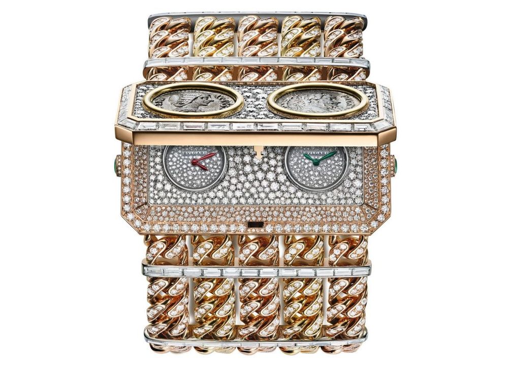 Часы Monete Catene Dual Time от Bulgari