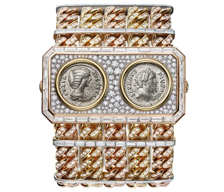 Часы Monete Catene Dual Time от Bulgari