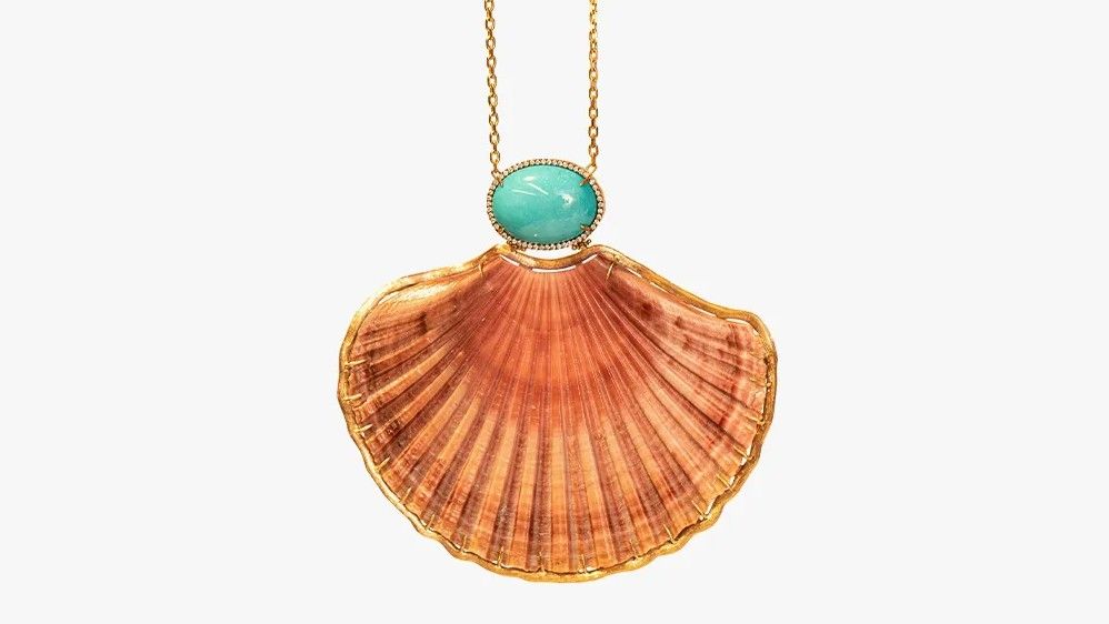 Колье с ракушкой от Сильвии Фурманович Колье с ракушкой от Сильвии Фурманович