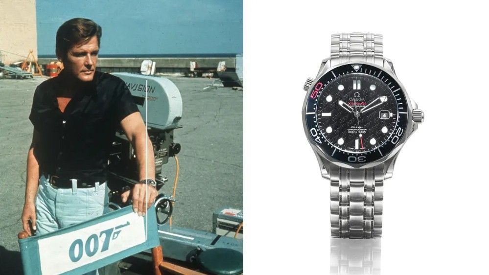 Редкие часы Omega Seamaster актера Роджера Мура будут проданы с аукциона этой осенью