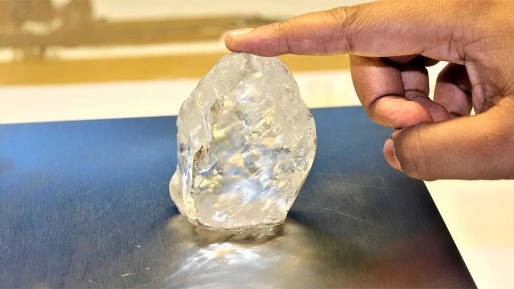 Алмаз из Джваненга, Ботсвана, 1098 карат