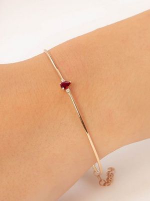 Браслет с гиацинтом