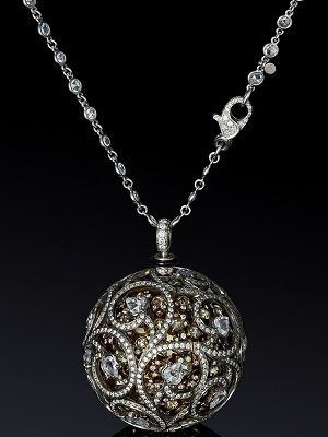 Подвеска с гиацинтом