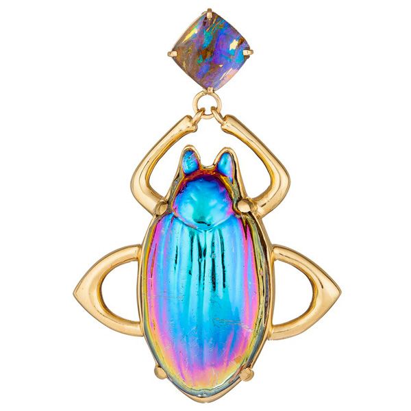 Брошь Scarab от Guita M Брошь Scarab от Guita M