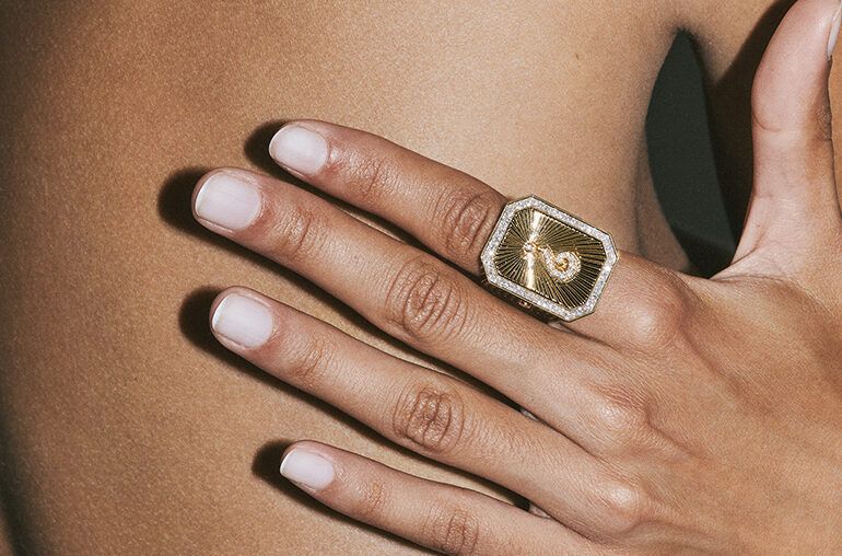 Удивительное помолвочное кольцо от Marie Lichtenberg