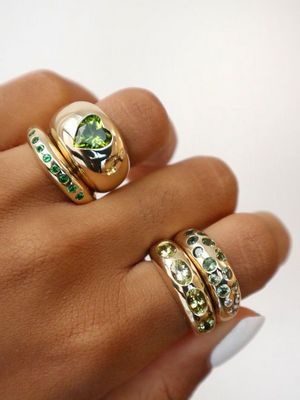 кольцо с гроссуляром