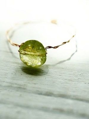 кольцо с гроссуляром