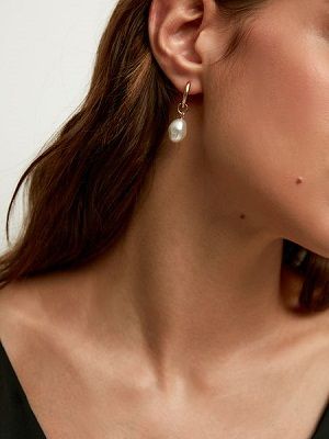 серьги с жемчугом