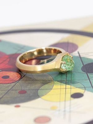 кольцо с гроссуляром