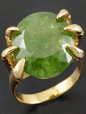 кольцо с гроссуляром