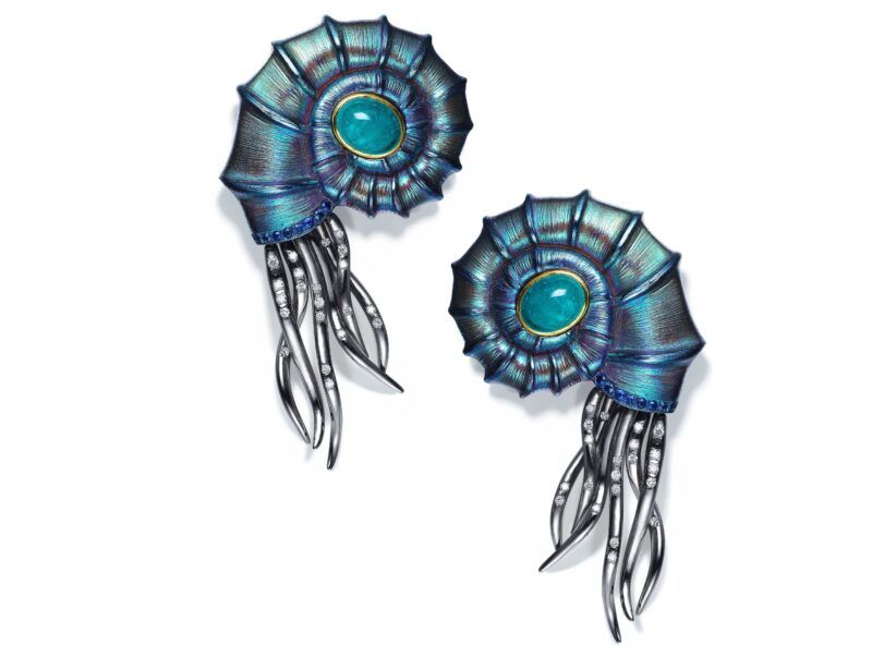 Серьги «Наутилус»
