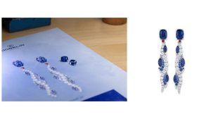 Серьги Glacial Symphony от Gübelin отдают дань уважения Швейцарским Альпам